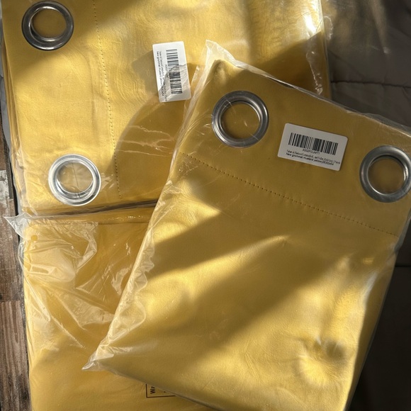 Beautiful Yellow Curtains - Picture 5 of 5